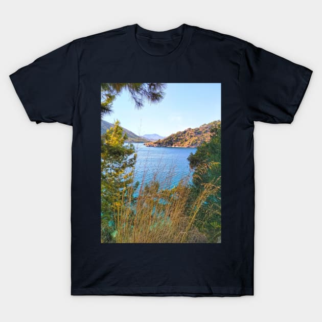 Mediterranean Coast T-Shirt by AlexMir